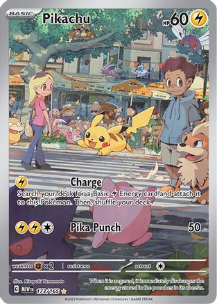 Pikachu - 173/165 (173) Holofoil - SV Scarlet & Violet 151