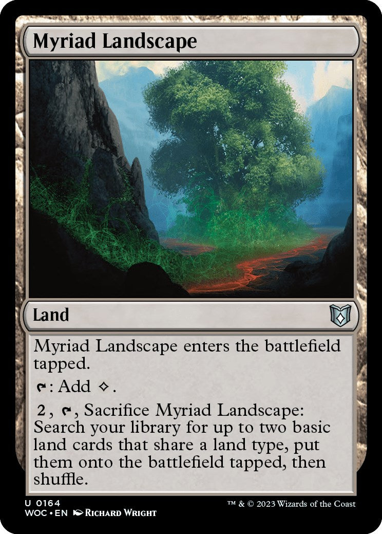 Myriad Landscape [Wilds of Eldraine Commander] | Silver Goblin