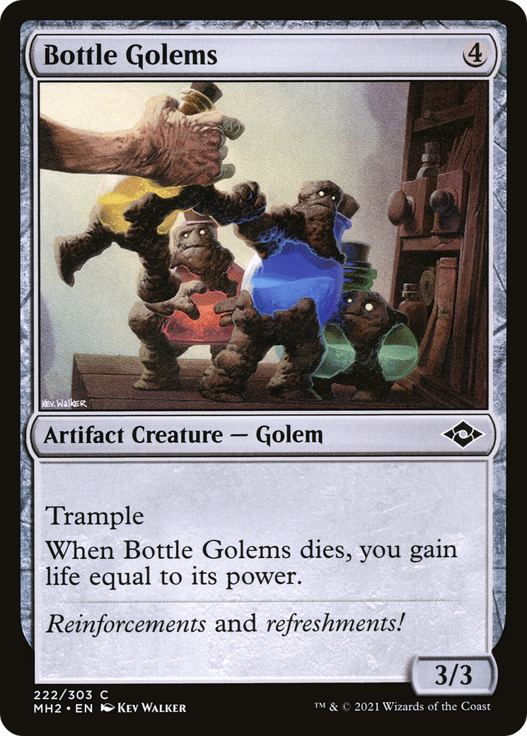 Bottle Golems (222) Foil - Modern Horizons 2