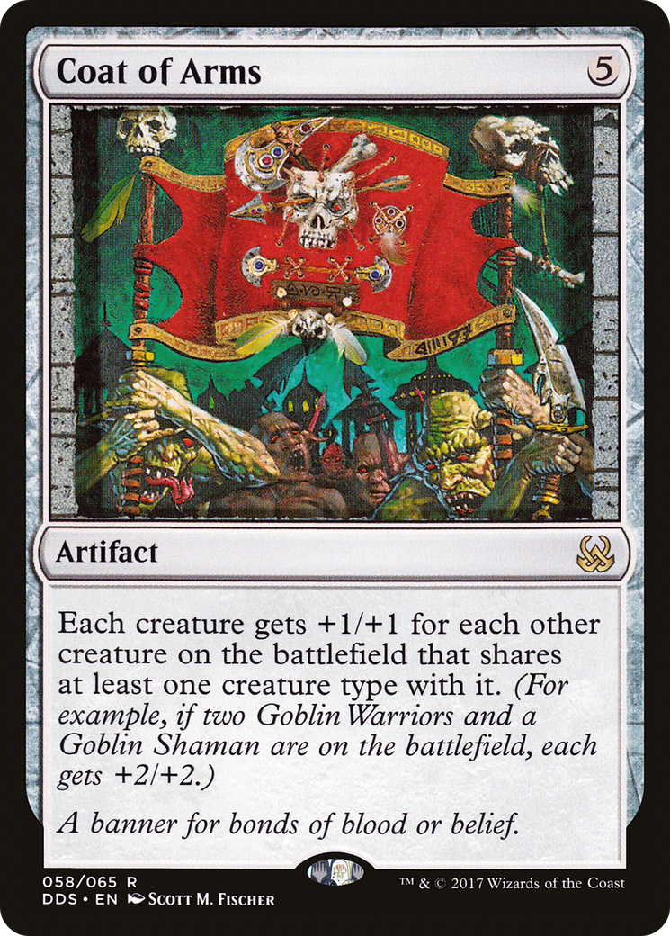 Coat of Arms [Duel Decks: Mind vs. Might] | Silver Goblin