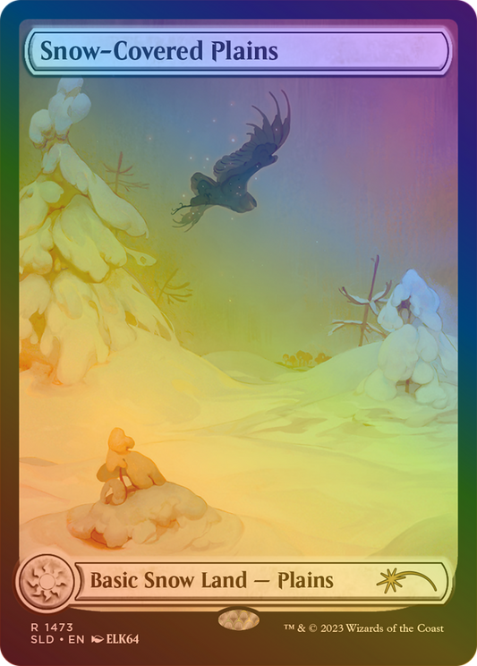 Snow-Covered Plains (1473) Foil - Secret Lair Drop