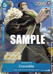 Crocodile (Online Regional 2023) [Finalist] [One Piece Promotion Cards] | Silver Goblin