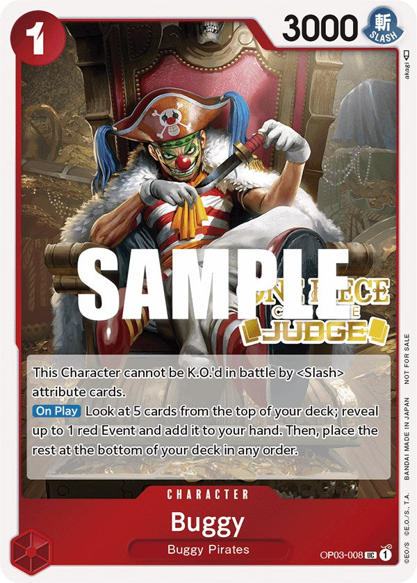 Buggy (Judge Pack Vol. 2) [One Piece Promotion Cards] | Silver Goblin