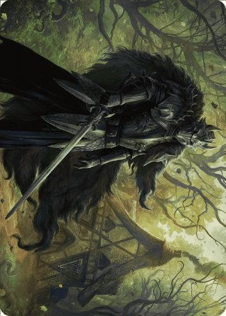 Agatha's Champion Art Card [Wilds of Eldraine Art Series] | Silver Goblin