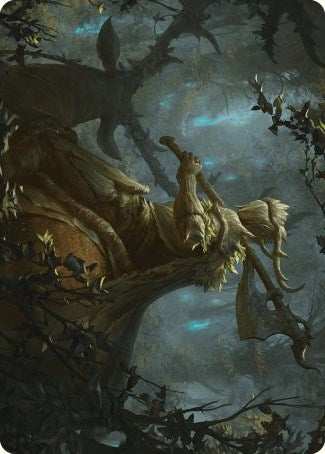 Verdant Outrider Art Card [Wilds of Eldraine Art Series] | Silver Goblin