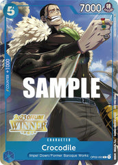 Crocodile (Offline Regional 2023) [Winner] [One Piece Promotion Cards] | Silver Goblin