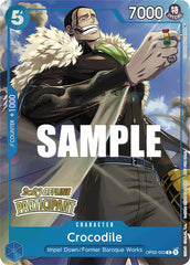 Crocodile (Offline Regional 2023) [Participant] [One Piece Promotion Cards] | Silver Goblin