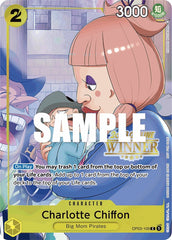 Charlotte Chiffon (Offline Regional 2023) [Winner] [One Piece Promotion Cards] | Silver Goblin