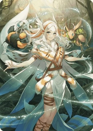 Greater Auramancy Anime Art Card [Wilds of Eldraine Art Series] | Silver Goblin