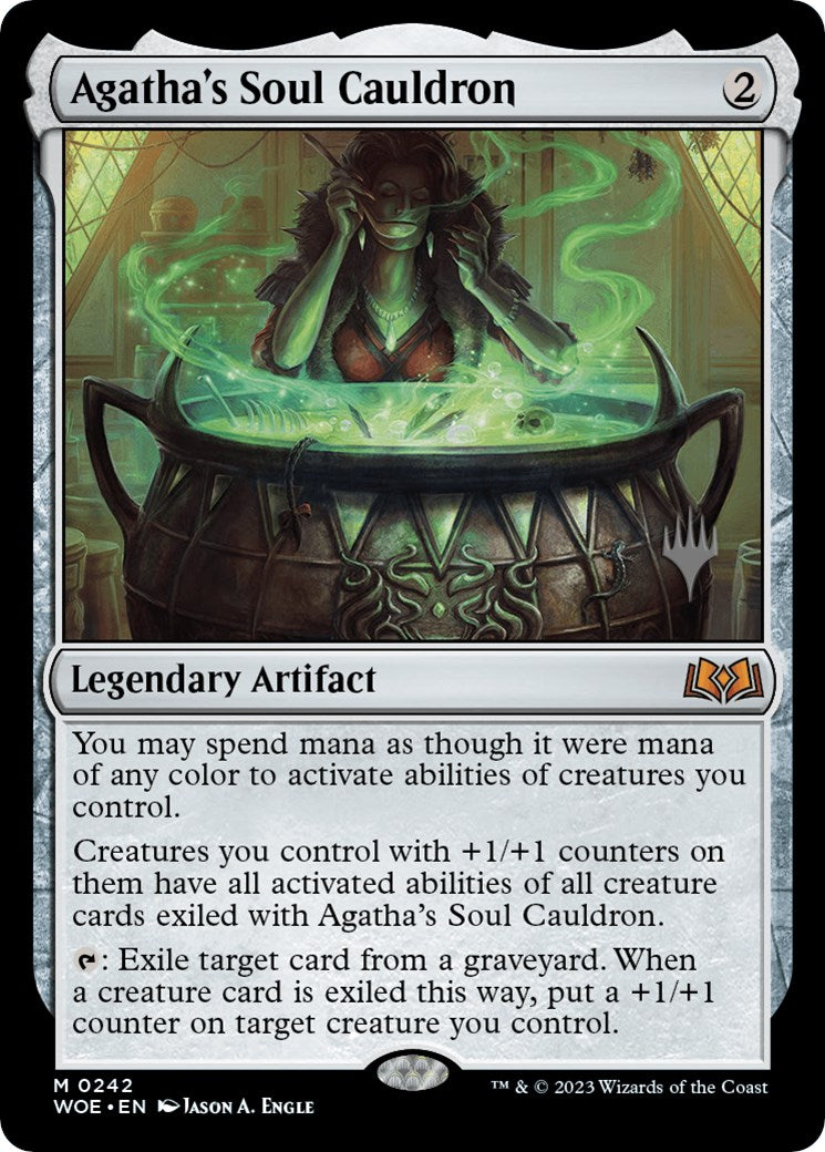 Agatha's Soul Cauldron (Promo Pack) [Wilds of Eldraine Promos] | Silver Goblin