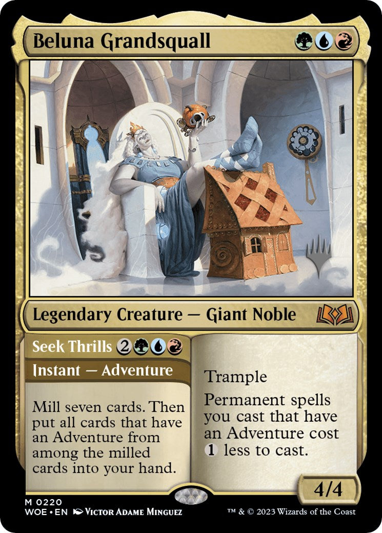 Beluna Grandsquall (220) - Wilds of Eldraine Promos