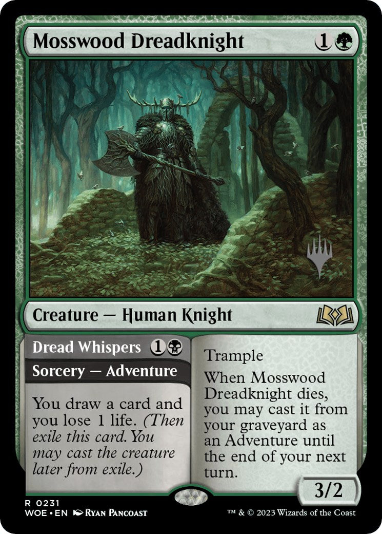 Mosswood Dreadknight (231) Foil - Wilds of Eldraine Promos