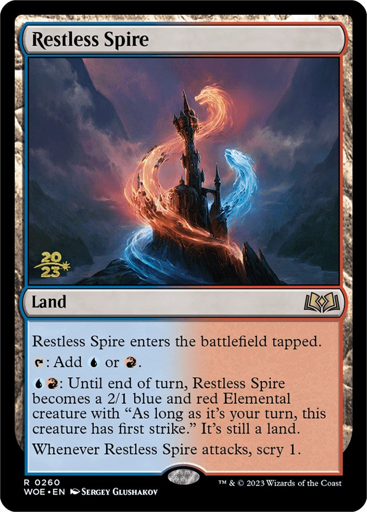 Restless Spire [Wilds of Eldraine Prerelease Promos] | Silver Goblin