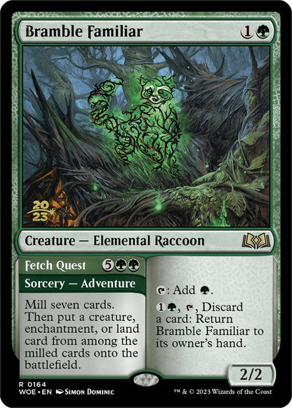 Bramble Familiar (164) Foil - Wilds of Eldraine Promos