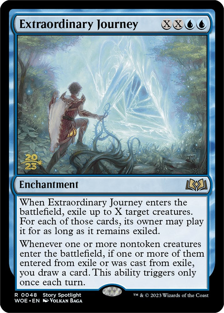 Extraordinary Journey [Wilds of Eldraine Prerelease Promos] | Silver Goblin