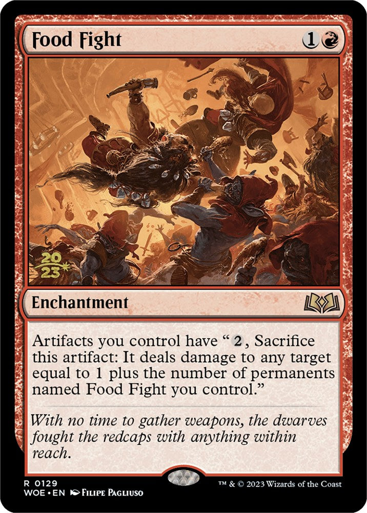 Food Fight [Wilds of Eldraine Prerelease Promos] | Silver Goblin