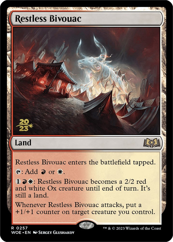 Restless Bivouac [Wilds of Eldraine Prerelease Promos] | Silver Goblin