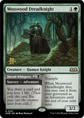 Mosswood Dreadknight // Dread Whispers [Wilds of Eldraine Prerelease Promos] | Silver Goblin