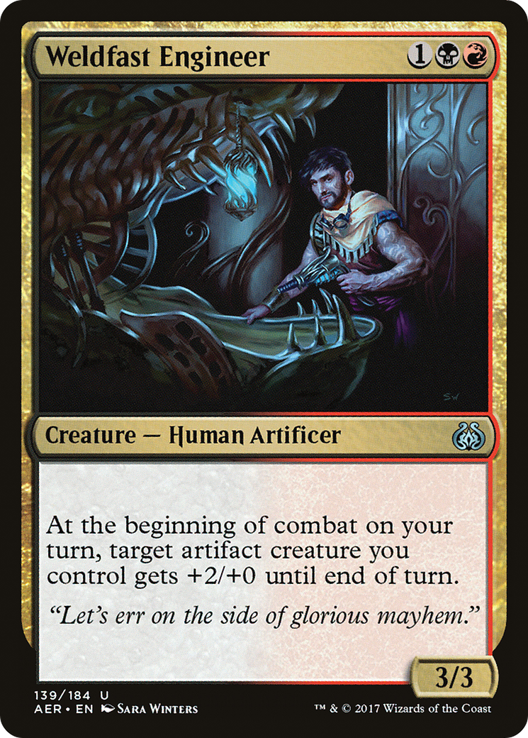 Weldfast Engineer [Aether Revolt] | Silver Goblin