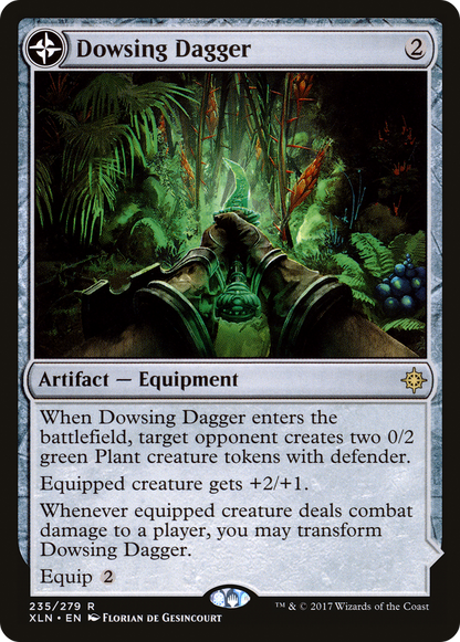 Dowsing Dagger // Lost Vale (235) Foil - Ixalan
