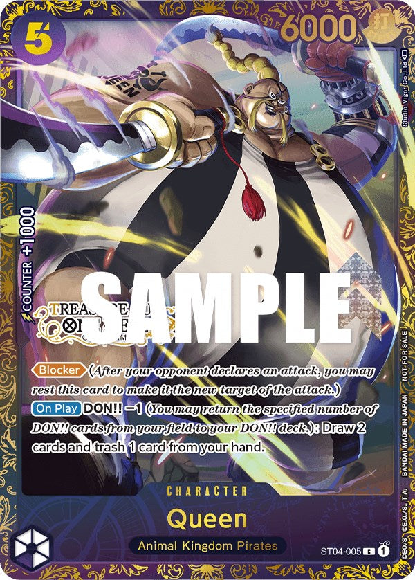 Queen (Treasure Cup) [One Piece Promotion Cards] | Silver Goblin