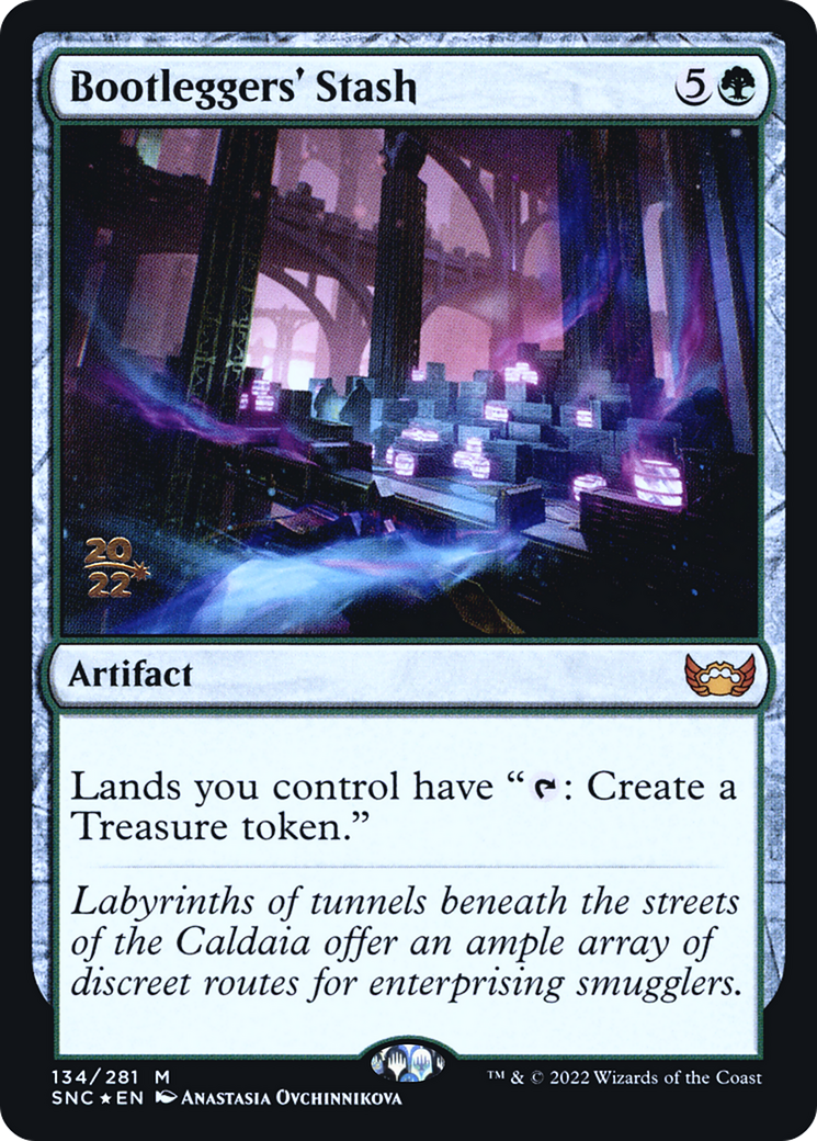 Bootleggers' Stash (134s) Foil - Streets of New Capenna Promos