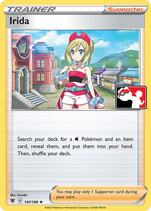 Irida (147/189) [Prize Pack Series Three] | Silver Goblin