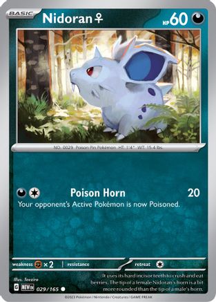 Nidoran F (29) - SV Scarlet & Violet 151