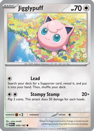 Jigglypuff (39) - SV Scarlet & Violet 151
