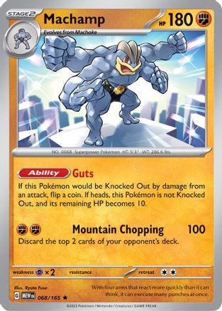 Machamp (68) Holofoil - SV Scarlet & Violet 151