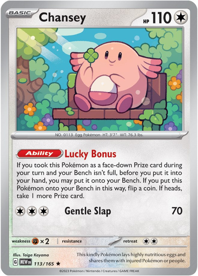 Chansey (113/165) [Scarlet & Violet 151] | Silver Goblin