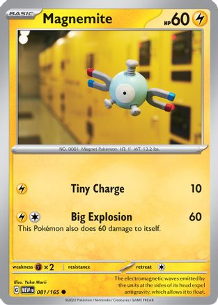 Magnemite (81) - SV Scarlet & Violet 151