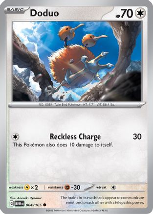 Doduo (84) - SV Scarlet & Violet 151