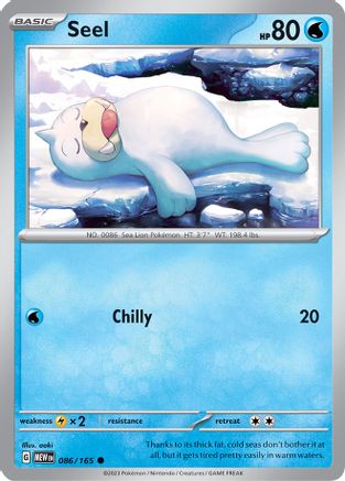 Seel (86) - Scarlet & Violet 151