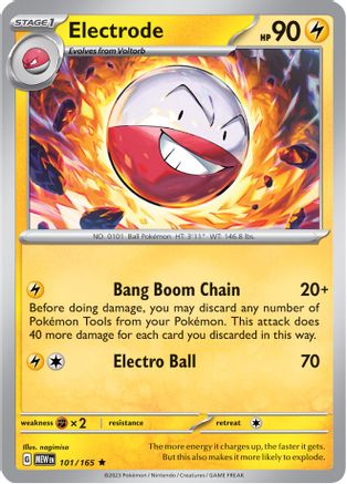 Electrode (101) Holofoil - SV Scarlet & Violet 151