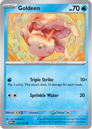 Goldeen (118) - SV Scarlet & Violet 151