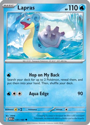 Lapras (131) - SV Scarlet & Violet 151