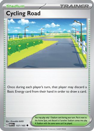 Cycling Road (157) - SV Scarlet & Violet 151
