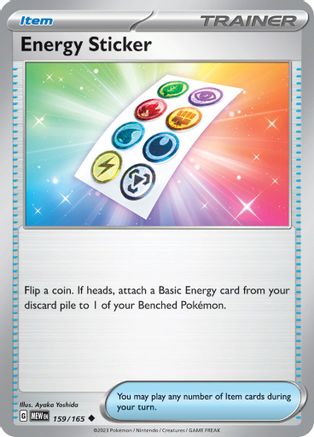 Energy Sticker (159) - Scarlet & Violet 151
