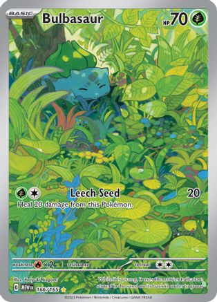 Bulbasaur (166) Holofoil - Scarlet & Violet 151