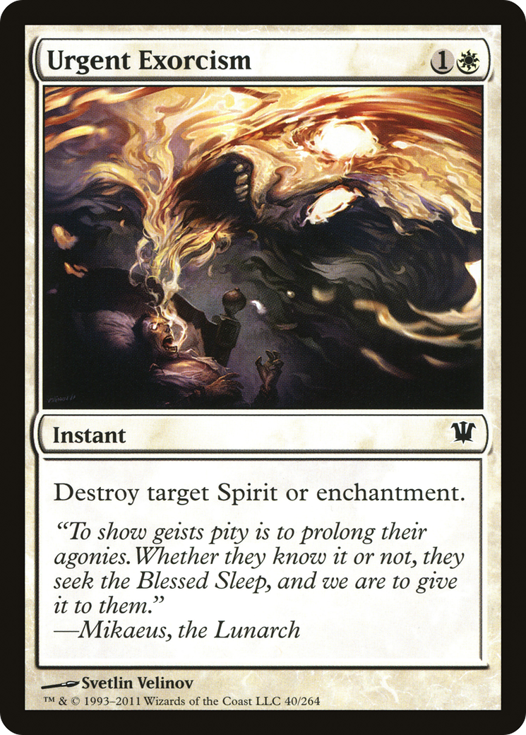 Urgent Exorcism (040) - Innistrad