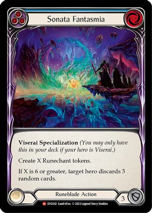 Sonata Fantasmia (EVO242) Rainbow Foil - Bright Lights