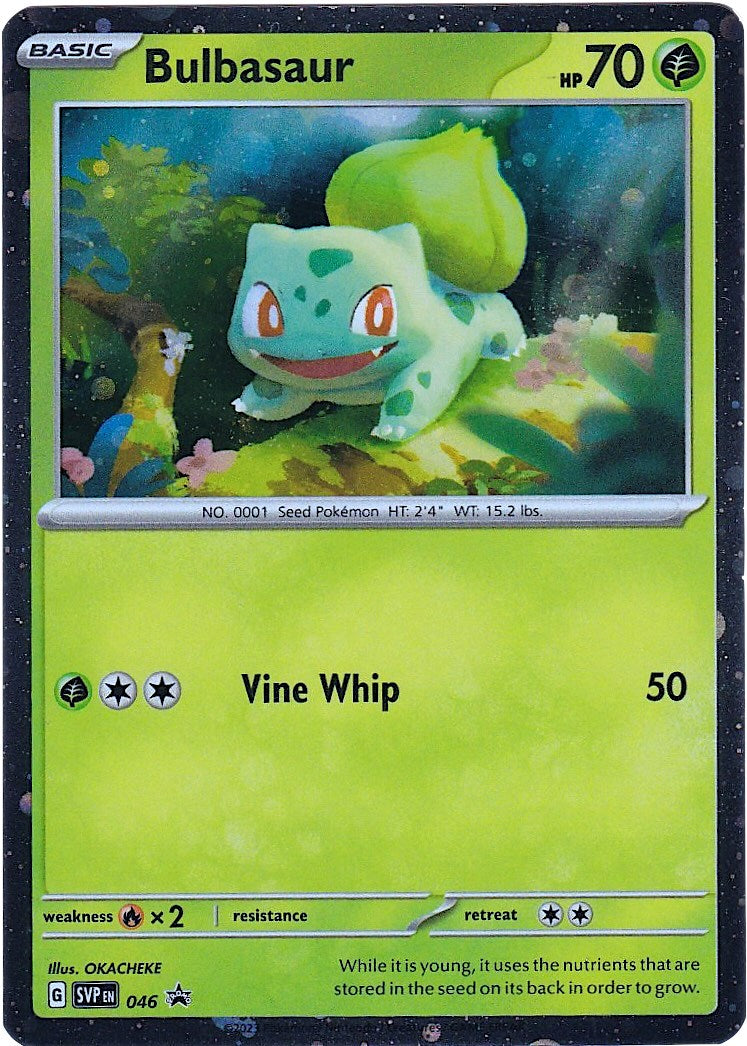 Bulbasaur (046) (Cosmos Holo) [Scarlet & Violet: Black Star Promos] | Silver Goblin