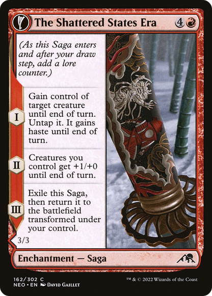 The Shattered States Era // Nameless Conqueror (162) Foil - Kamigawa: Neon Dynasty