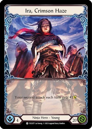 Ira, Crimson Haze (TCC077) Rainbow Foil - Round the Table: TCCxLSS