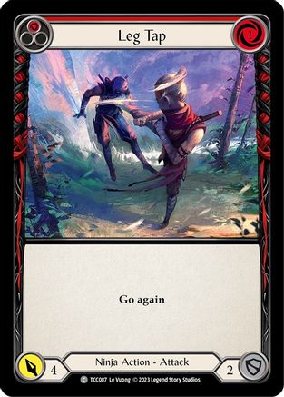 Leg Tap (Red) (TCC087) - Round the Table: TCCxLSS