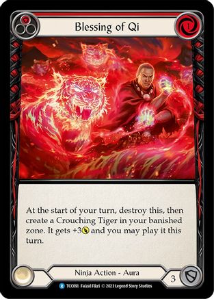 Blessing of Qi (Red) (TCC091) - Round the Table: TCCxLSS