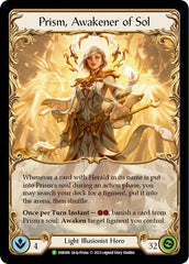 Prism, Awakener of Sol [HER086] (Promo)  Cold Foil | Silver Goblin