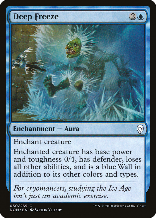 Deep Freeze [Dominaria] Foil
