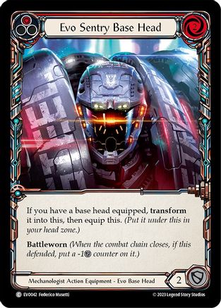 Evo Sentry Base Head (EVO042) - Bright Lights
